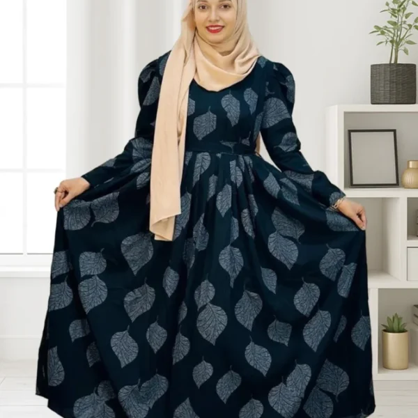 Latest New Printed Borka Design for Women’s Fashion: Elegance Meets Modern Style